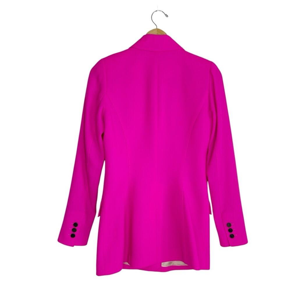 SMYTHE Tailored Hot Pink Wool Blazer - Picture 7 of 9
